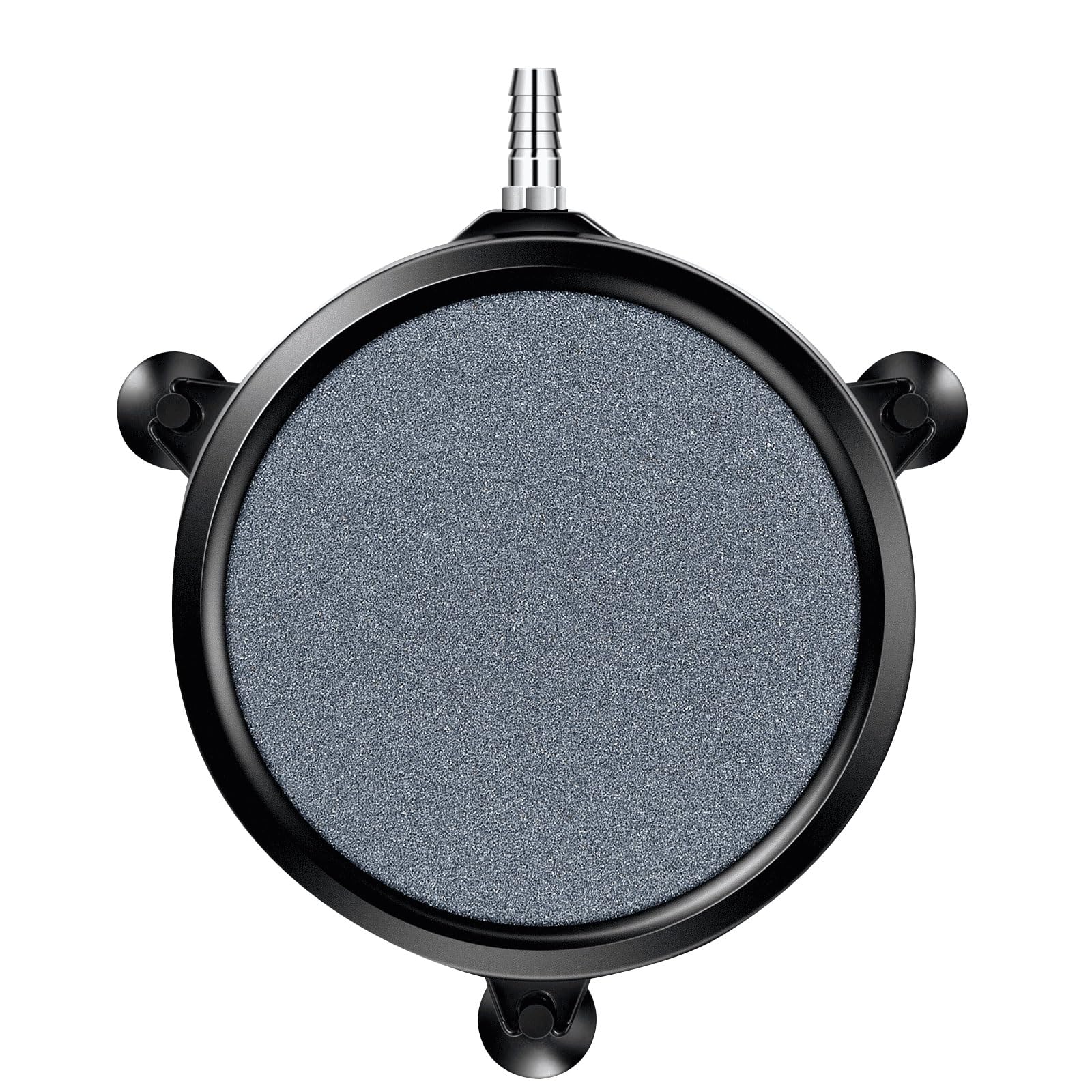 VIVOSUN 8 x 8 Inch Air Stone Disc with Shell and Sucker - High Oxygenation for Aquariums, Fish Tanks, Hydroponics Systems - Perfect for Aeration in Home Aquariums and Indoor Gardening