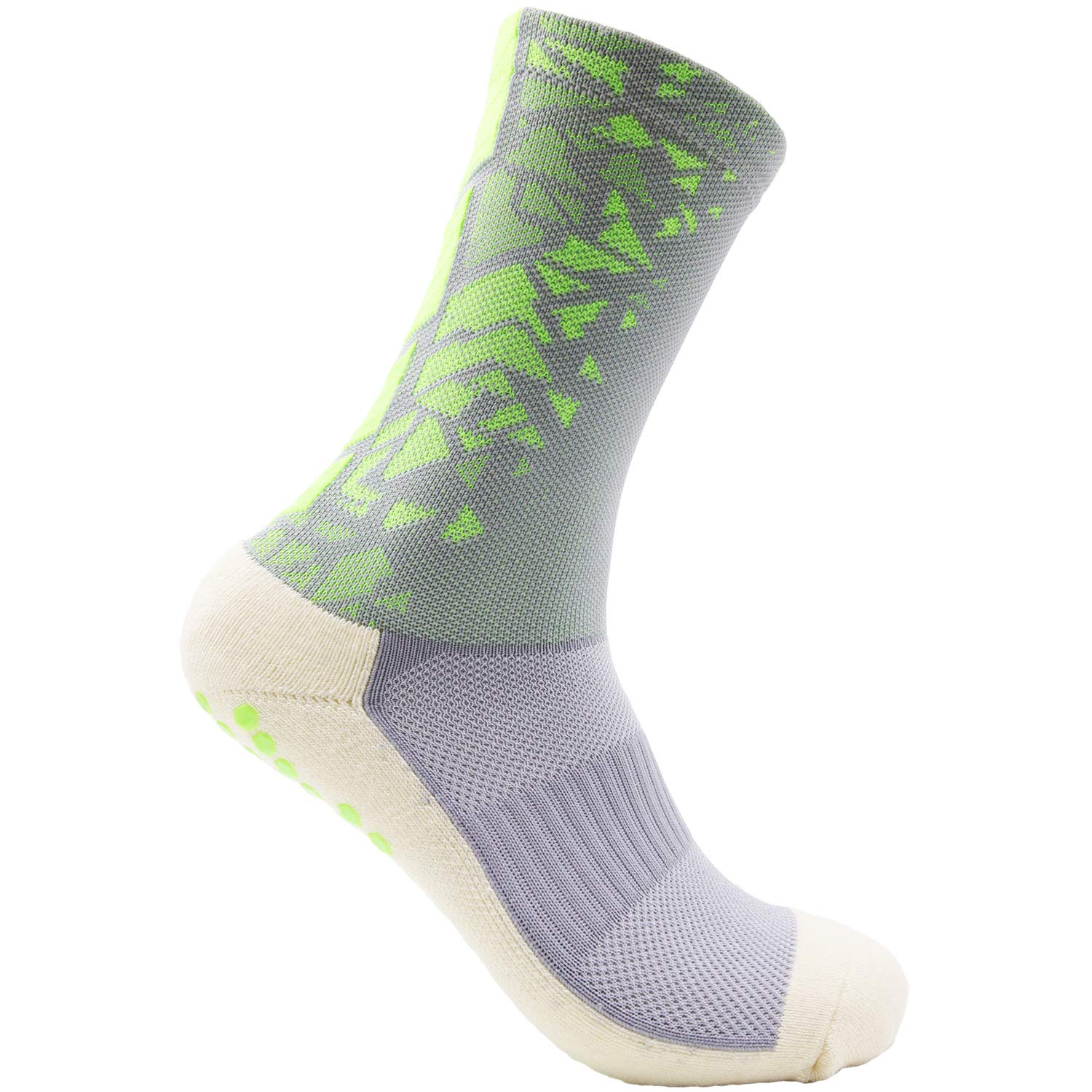 Non-Slip Ankle Socks for Sports & Football - 2/4/8 Pairs Pack with Grip Technology - Perfect for Running, Gym Workouts and Indoor Activities