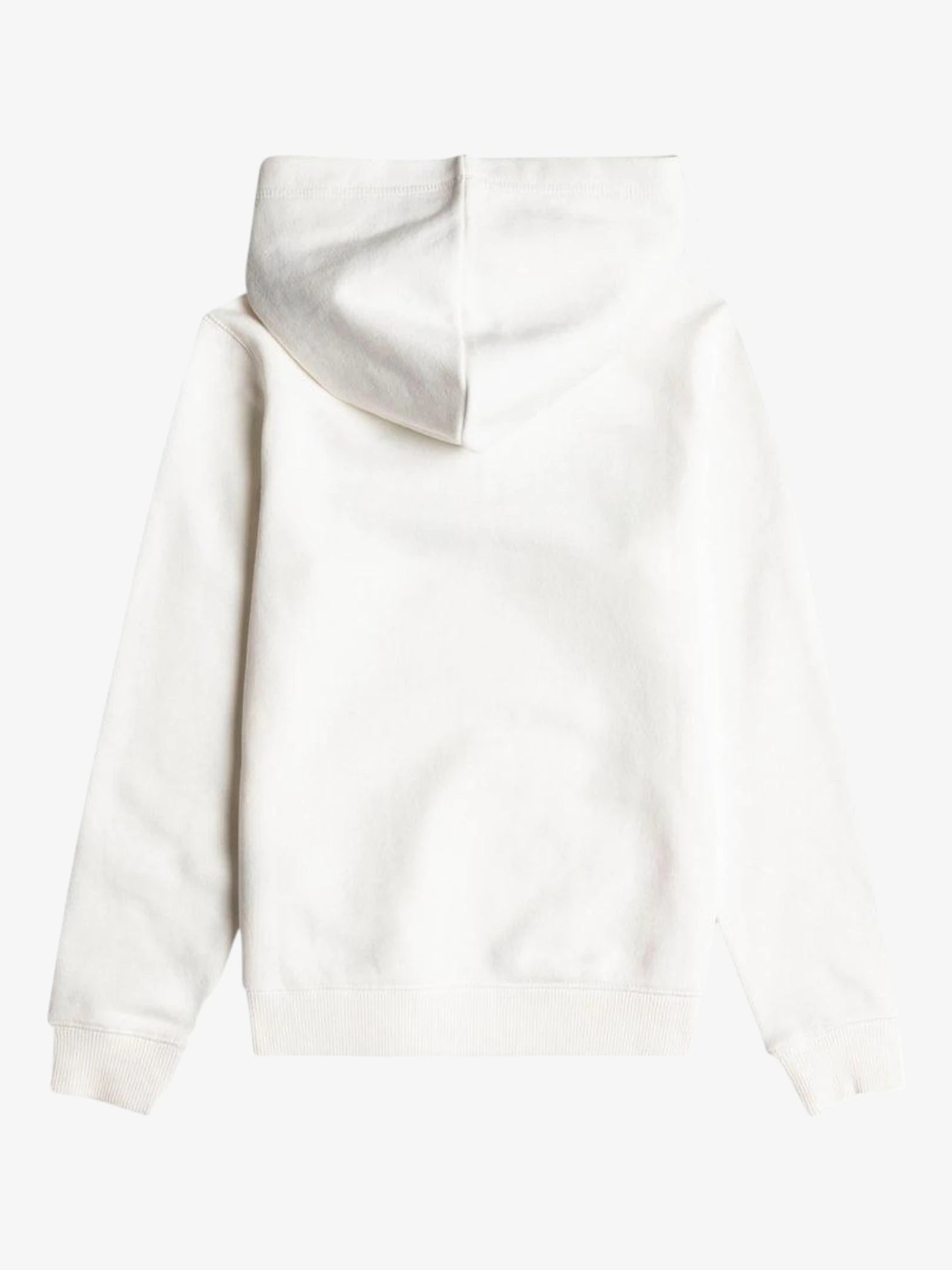 Roxy Hope You Know Girls' White Hoodie - Cozy Winter Pullover for School & Casual Outings
