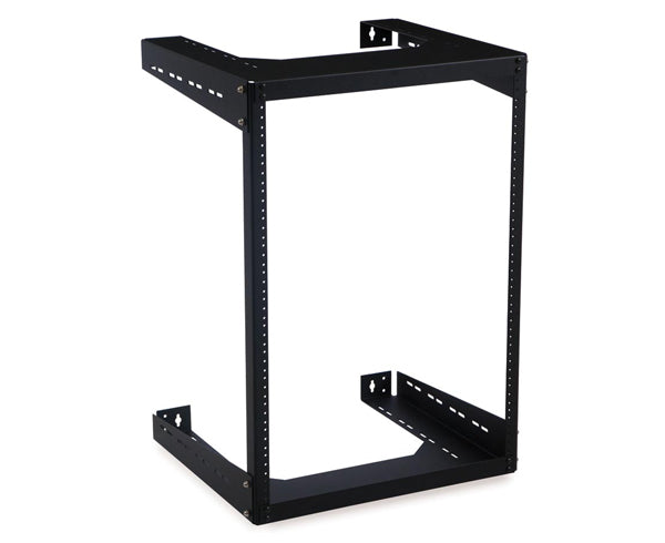 18U Open Frame Network Rack Wall Mount - 18 Inch Deep Server Cabinet for IT Equipment, Data Center & Home Office Use
