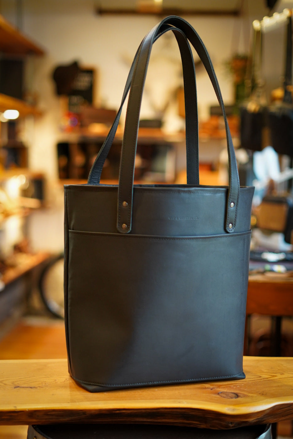 Stylish Flat Black Tote Bag for Women - Durable & Spacious Eco-Friendly Shopping Bag - Perfect for Groceries, Work, Gym & Beach
