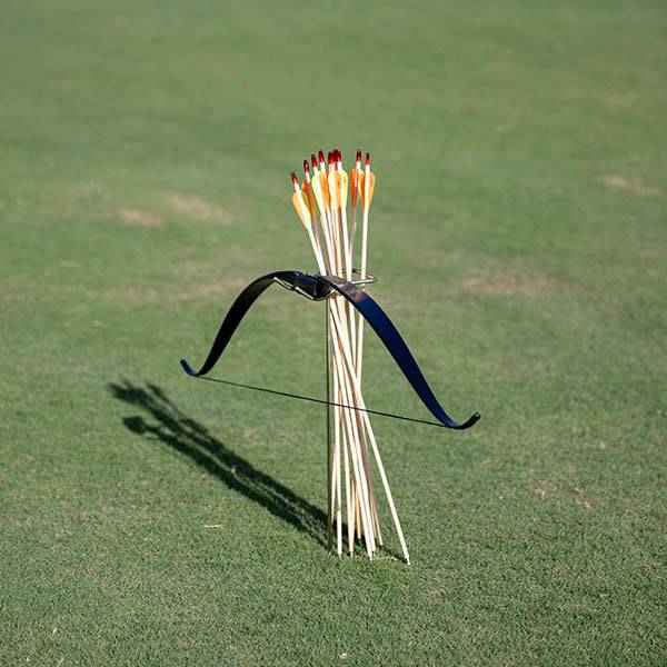 HART Metal Ground Quiver - Durable Hunting Arrow Holder for Outdoor Archery Practice & Target Shooting - Perfect for Backyard, Field, and 3D Archery Ranges