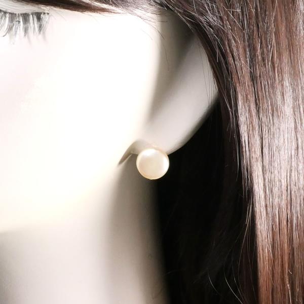 18K Yellow Gold Pearl Earrings for Women - Elegant & Timeless Pearl Stud Earrings - Perfect for Weddings, Parties & Everyday Wear