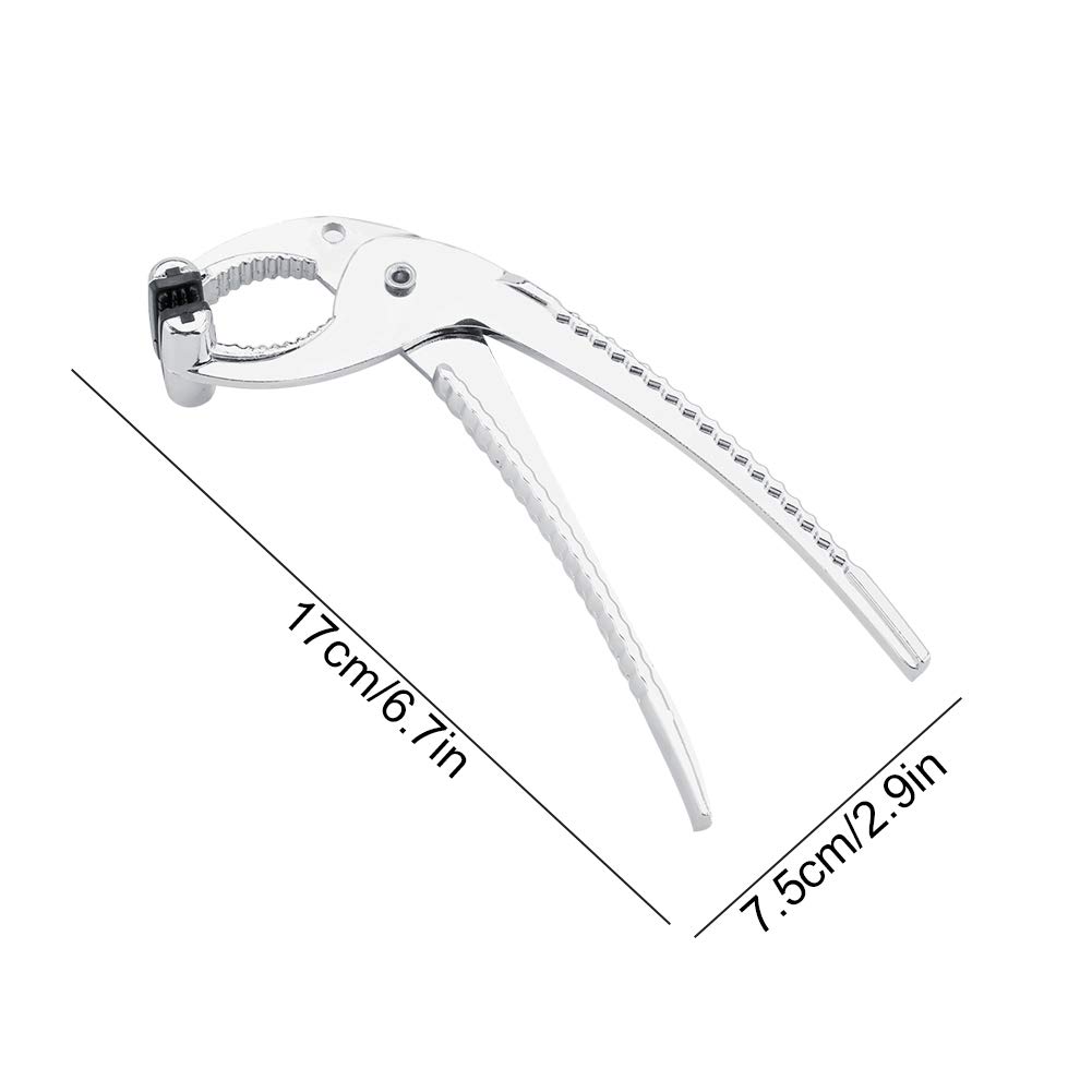 High-Quality Zinc Alloy Oven Clip - Heat-Resistant & Anti-Scalding Kitchen Tool for Hot Pots, Baking Trays, Plates & Dishes | Perfect for Microwave, Oven & Toaster Use | Safe & Durable Kitchen Accessory