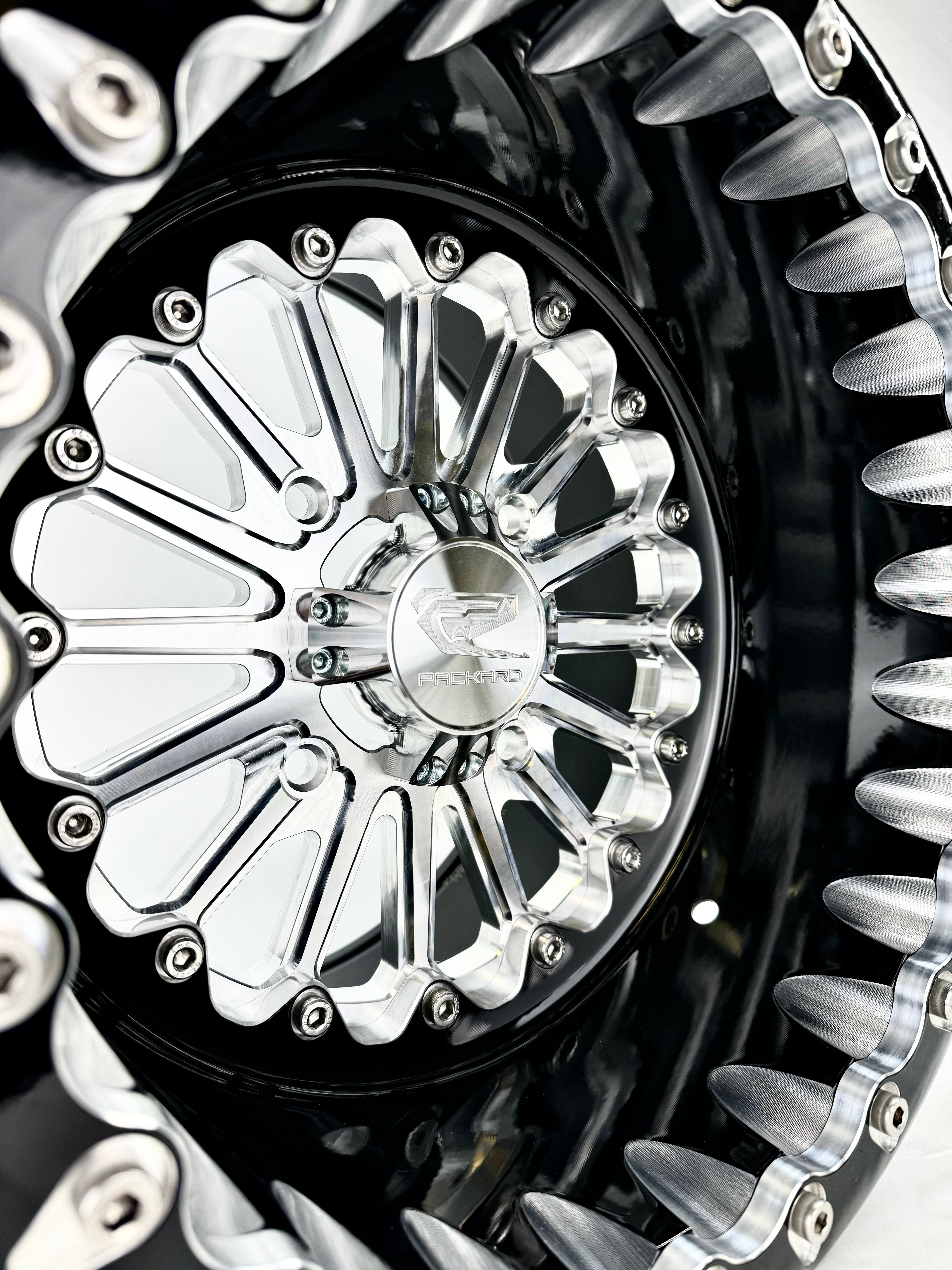 Element FF Forged Beadlock Wheels in Silver - High-Performance Off-Road Rims for Trucks & Jeeps | Ideal for Rock Crawling, Mudding & Trail Adventures