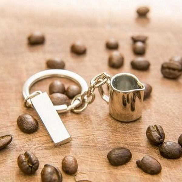 Vintage Milk Jug Keychain - Unique Handmade Keyring for Home Decor, Gifts & Collectibles | Perfect for Keychains, Home Decor, and Vintage Enthusiasts