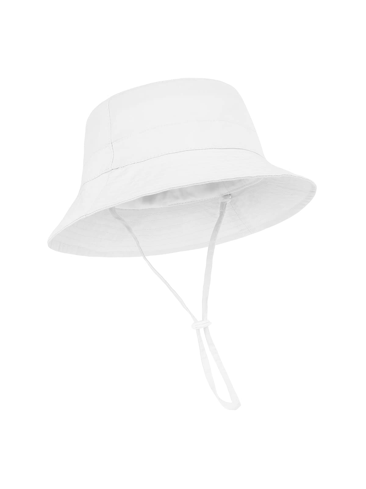 UPF 50+ Baby Sun Hat with Wide Brim - UV Protective Toddler Bucket Hat for Boys & Girls - Summer Beach Hat for Outdoor Play, Swimming, Park & Travel