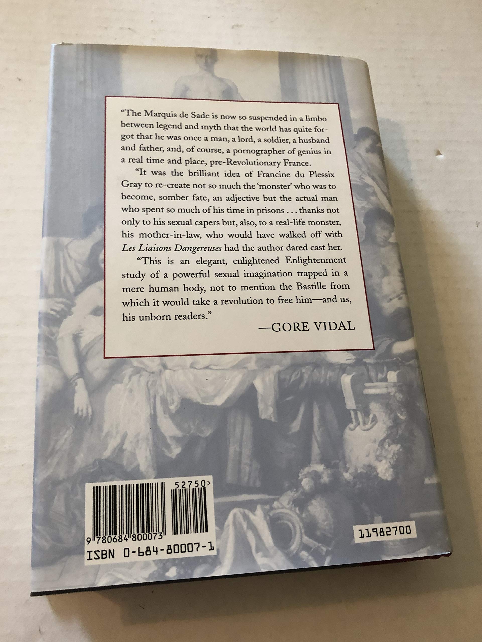 At Home with the Marquis De Sade: A Biography - Explore the Controversial Life of French Nobleman & Writer - Perfect for History Buffs and Literature Enthusiasts