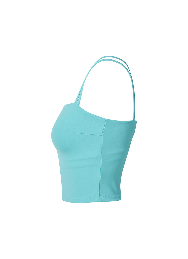 Black Label Power Rise Double Strap Sports Bra - High Support Workout Top for Running, Yoga & Gym