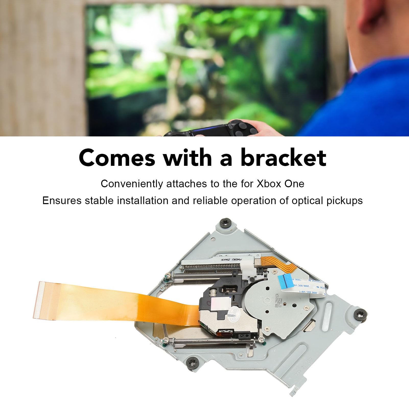High-Quality DVD Lens for HD Sound & Video Playback - Easy Installation Replacement Part with Stand | Perfect for Home Theater Systems & DVD Player Repairs