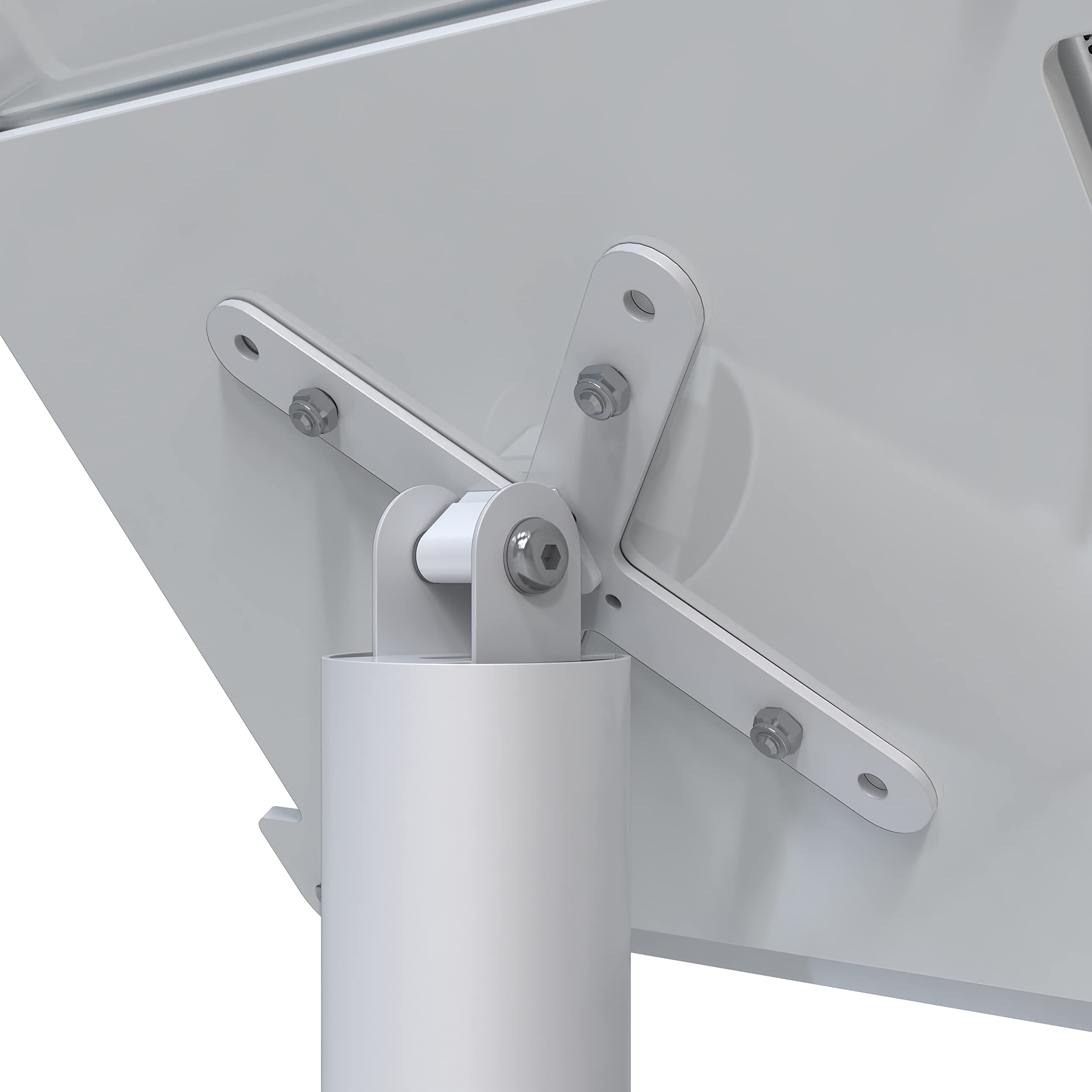 Secure VESA Desk Mount for iPad - Heavy Duty POS & Retail Stand with Locking Enclosure - Compatible with iPad 10.2
