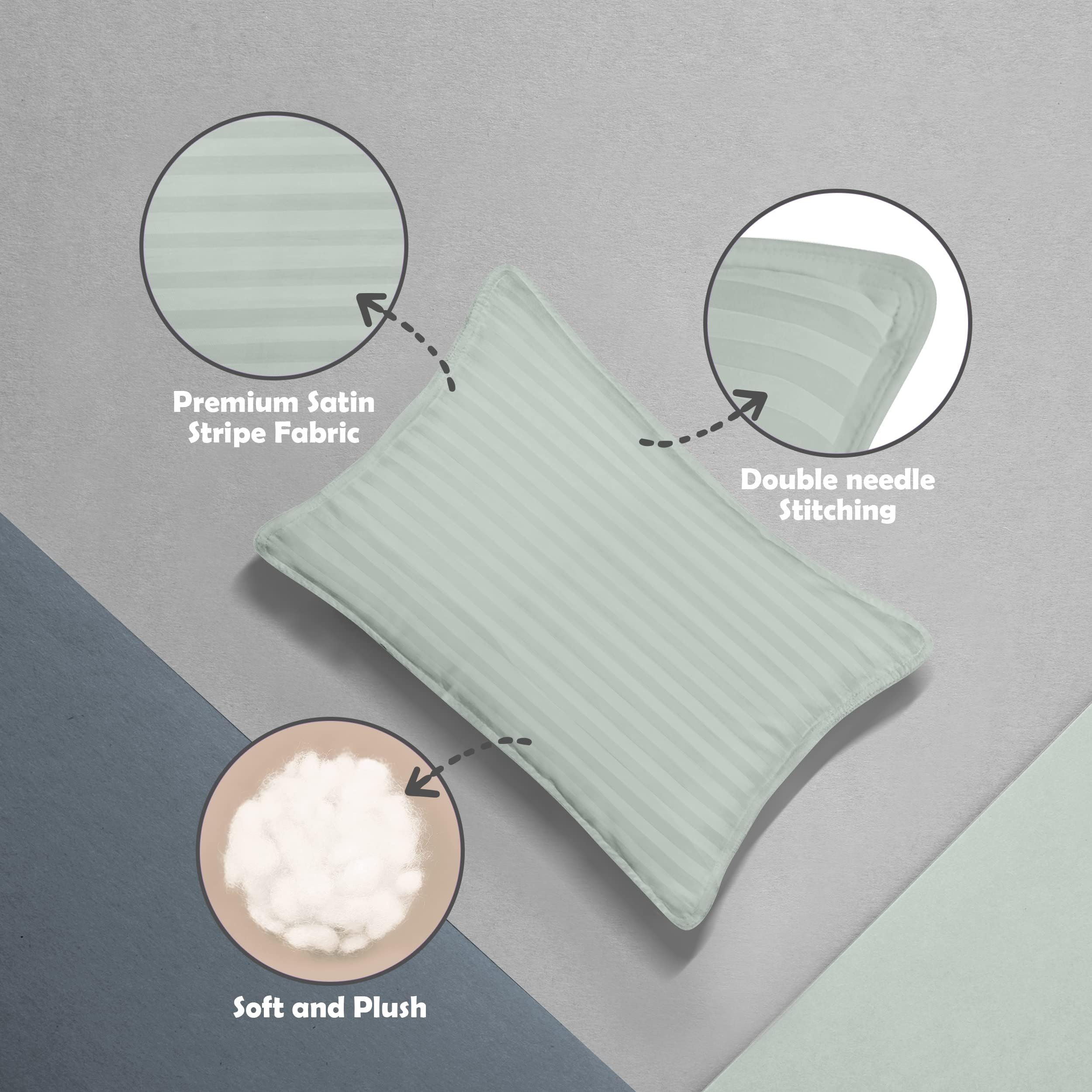 Utopia Bedding Toddler Pillow (Light Grey, 24 Pack) 13x18 Inch Kids Pillow - Soft & Breathable Cotton Blend Cover - Perfect for Toddler Beds, Daycare, Travel & Sleepovers - Ages 2+