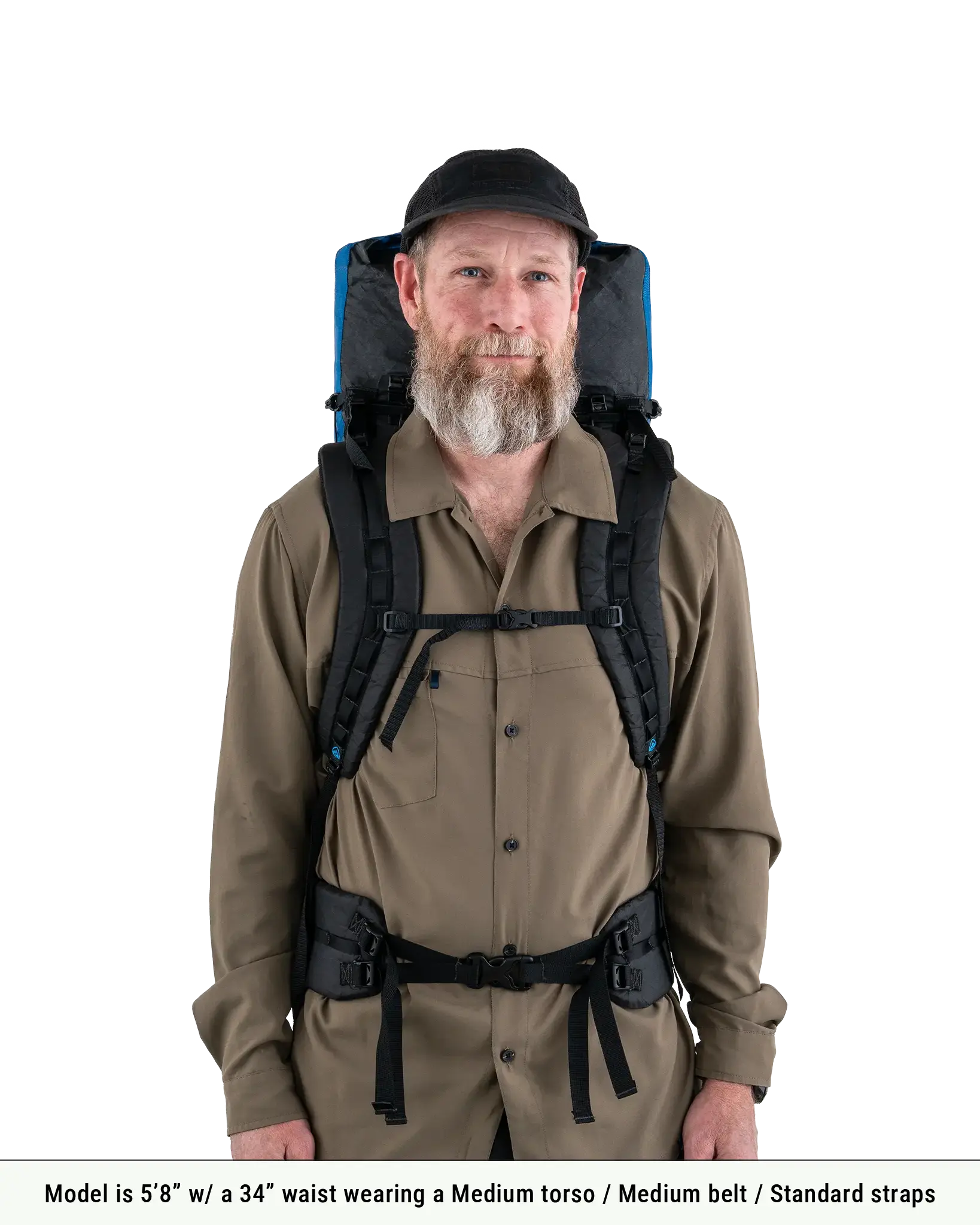 Arc Haul Ultra 50L Backpack - Lightweight Hiking Backpack for Men & Women, Waterproof Travel Backpack with Adjustable Straps - Perfect for Camping, Trekking and Outdoor Adventures