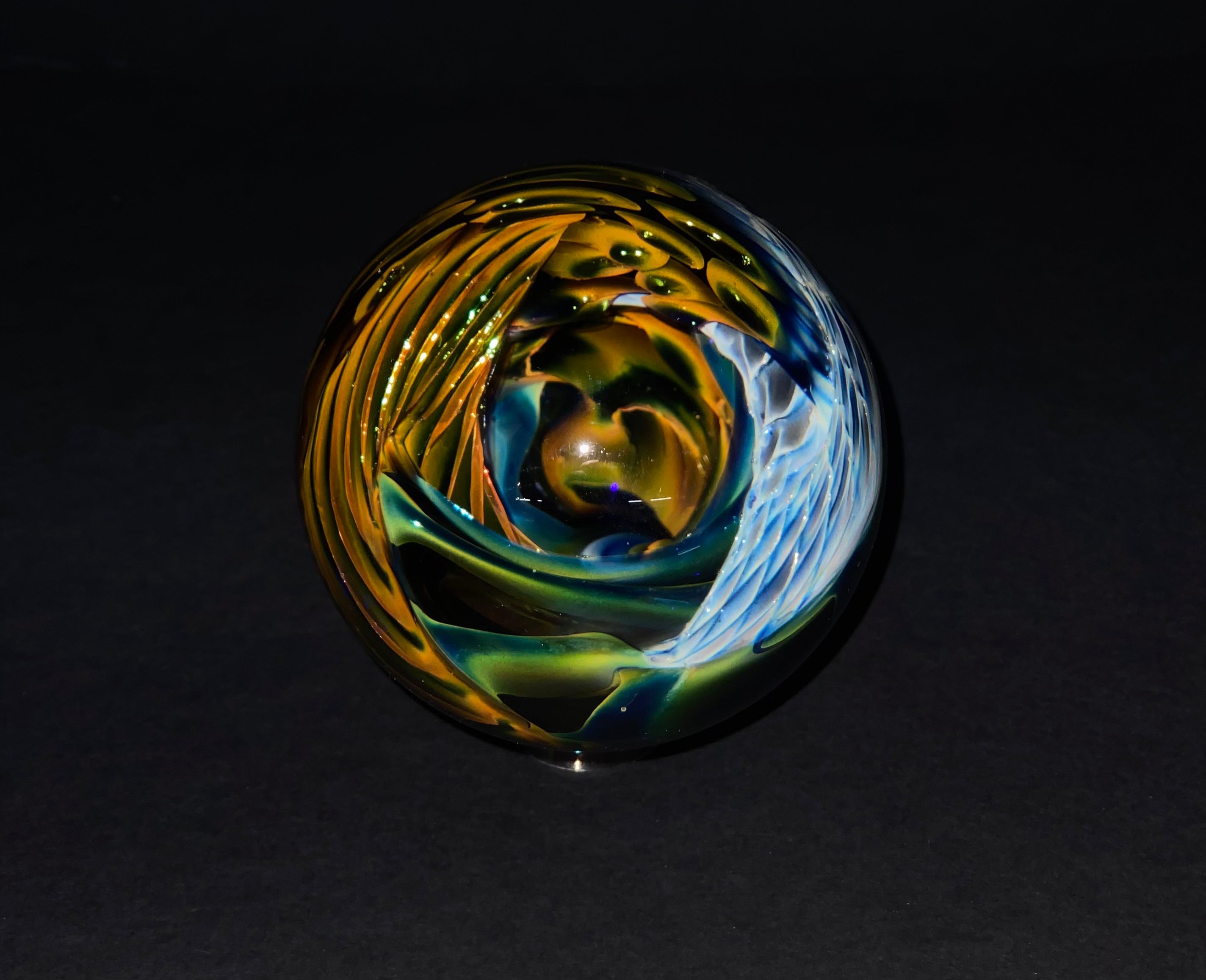 Vortex Marble XL - High-Speed Spinning Marble Toy for Stress Relief & Fun | Perfect for Office Desk, Home Decor, and Sensory Play
