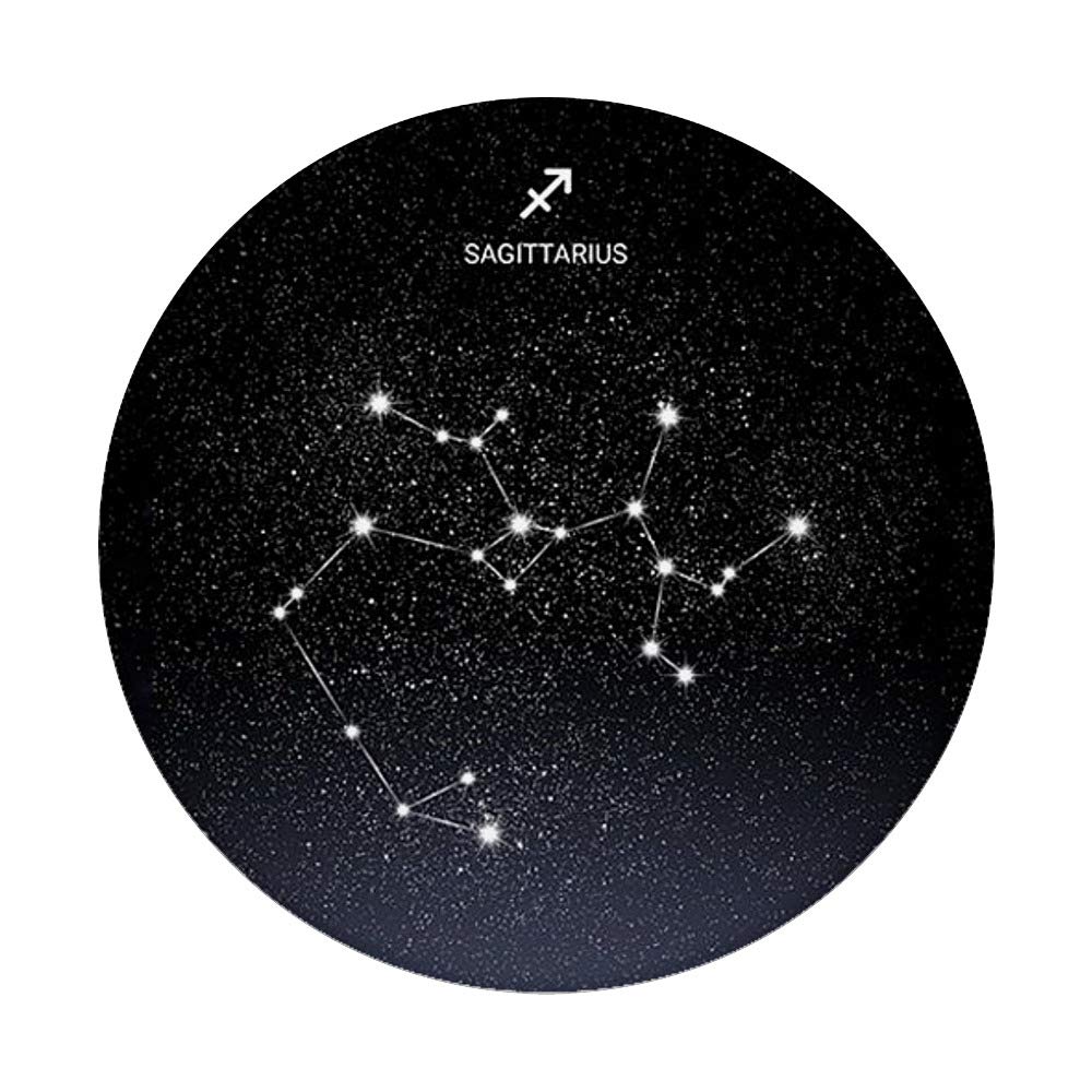 Sagittarius Constellation Galaxy Starry Sky PopSockets PopGrip - Swappable Phone Grip for iPhone, Samsung & Tablets - Perfect for Stargazing, Astronomy Lovers & Phone Protection