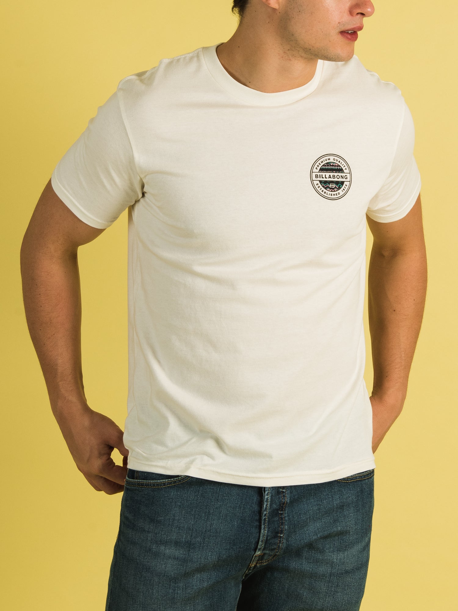 Billabong Rotor Graphic T-Shirt for Men - Soft Cotton Short Sleeve Tee - Casual Streetwear & Surf Style - Perfect for Beach, Skateboarding & Everyday Wear