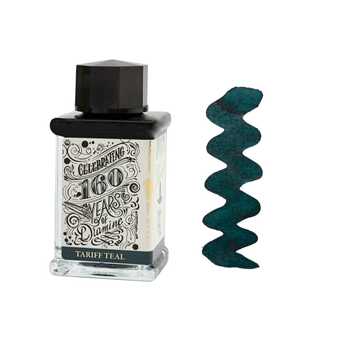 Diamine 160th Anniversary Fountain Pen Ink - 75ml Bottle for Calligraphy, Writing & Art - Premium Ink for Pens, Dip Pens & Brush Lettering