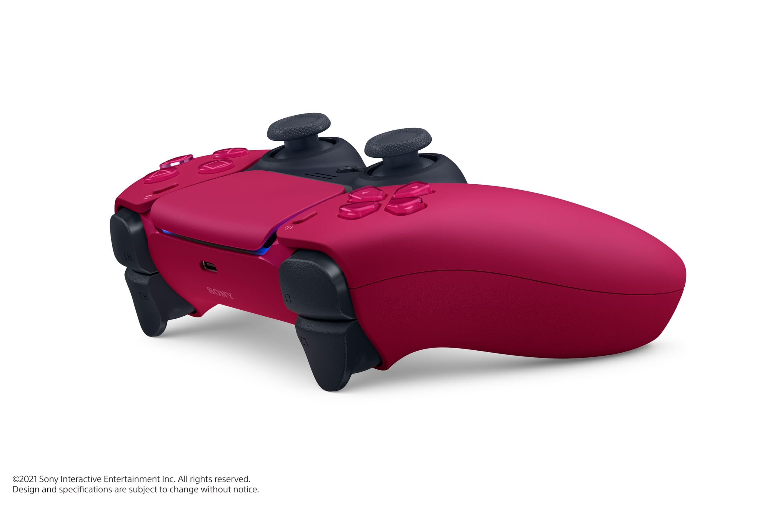 PlayStation DualSense Wireless Controller - Cosmic Red | Official PS5 Gamepad with Haptic Feedback & Adaptive Triggers | Perfect for Gaming, Streaming & Competitive Play