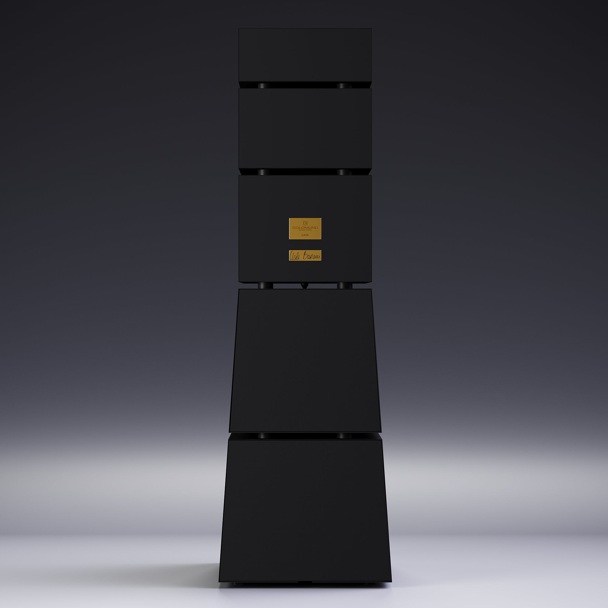 Goldmund GAIA Premium Active Wireless Bluetooth Speakers - High-Fidelity Sound for Home Theater, Music Studio & Audiophile Listening