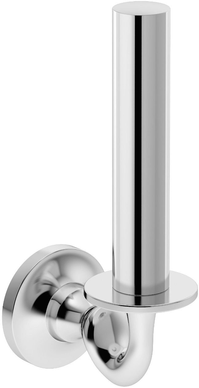 Symmons 523TP Ballina Chrome Toilet Paper Holder - Durable Bathroom Tissue Dispenser for Home & Commercial Use