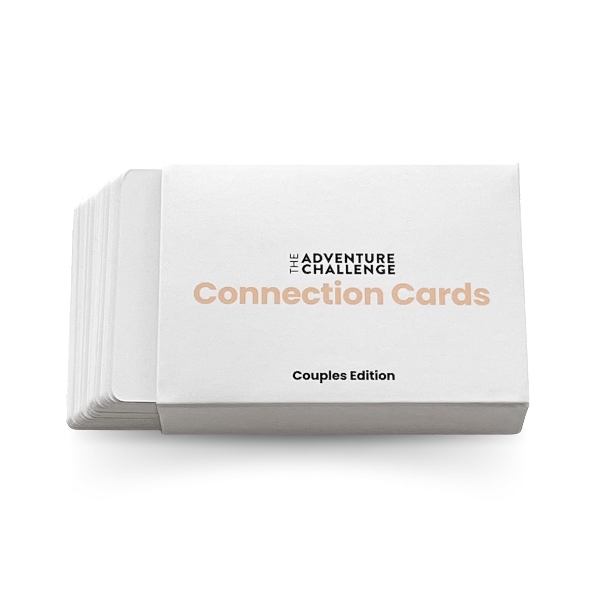 The Adventure Challenge Couples Connection Cards – 50 Romantic Date Night Conversation Starters & Relationship-Building Questions | Fun Couples Card Game for Therapy, Marriage Counseling, or Date Nights | Perfect Wedding Gift & Long-Distance Relationship Activity for Couples | Enhance Intimacy & Communication at Home or on Romantic Getaways