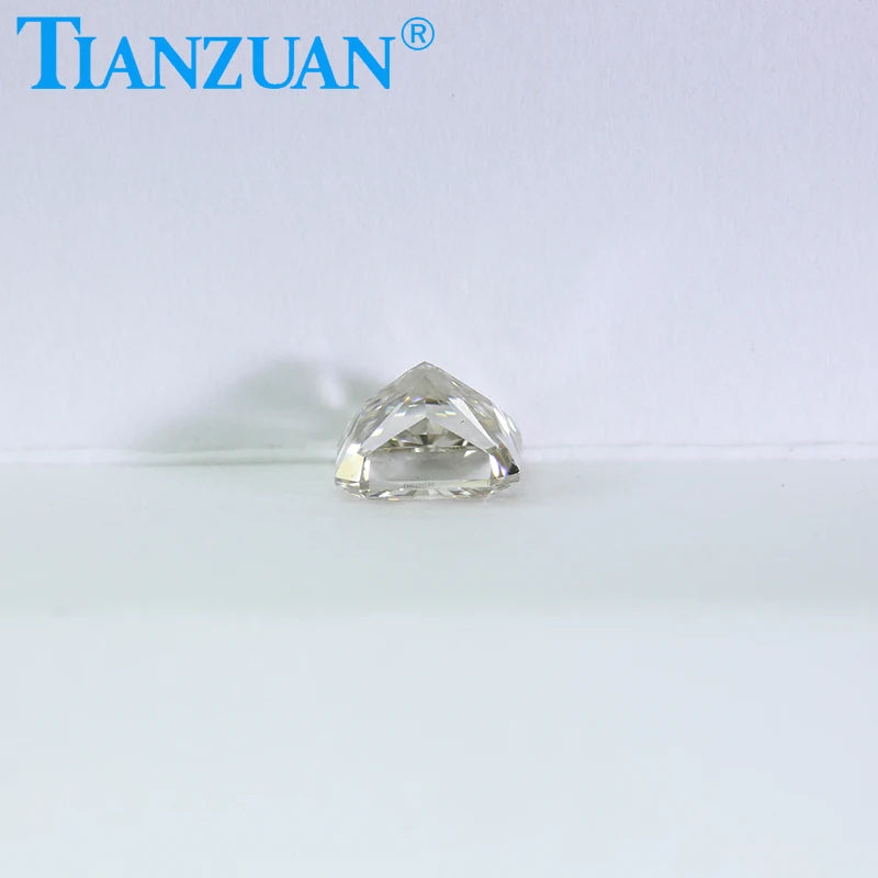 Radiant Cut Lab-Grown CVD Diamond - I/K Color VS2/SI1 Clarity, 2EX Cut, GEMID Certified Loose Gemstone Bead for Engagement Rings & Fine Jewelry Making
