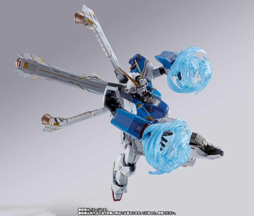 Bandai Metal Build Crossbone Gundam X1 Patchwork Exclusive Action Figure - High-Quality Collectible Model Kit for Gundam Fans | Perfect for Display, Anime Collections & Gift Giving