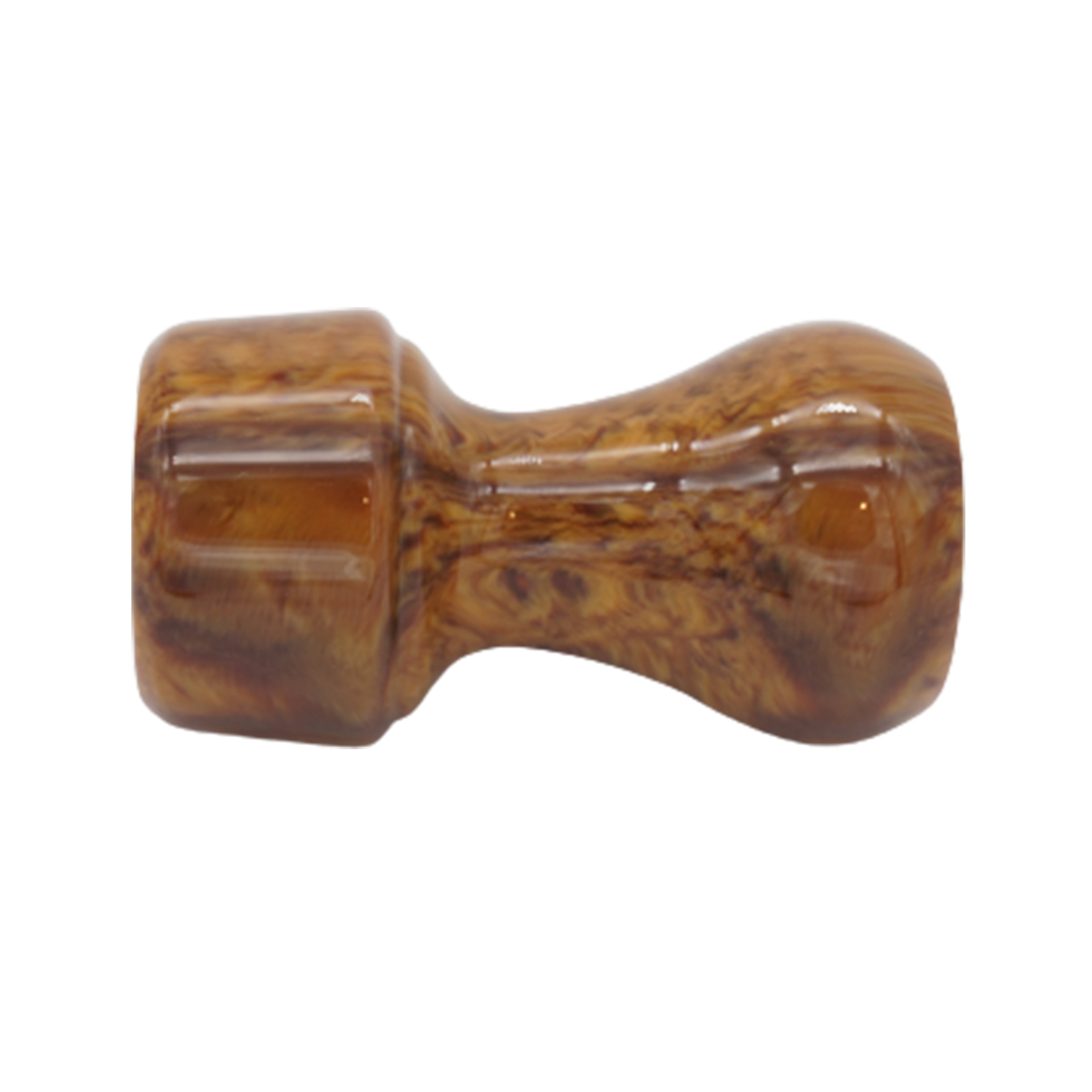 Premium Briar Wood Handcrafted Shaving Brush Handle - Fits 24mm & 26mm Knots - Luxury Wet Shaving & Grooming Essential for Men's Beard Care Routine