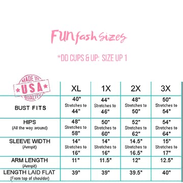 Funfash Plus Size Women's Empire Waist A-Line Slimming Cocktail Dress - Made in USA | Perfect for Parties, Weddings & Special Occasions