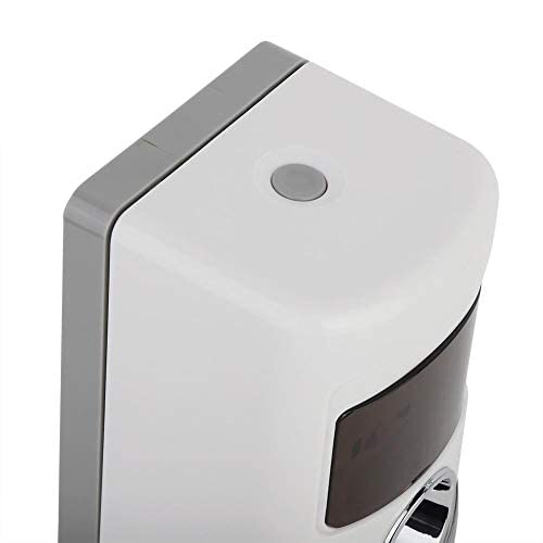 Automatic Air Freshener Dispenser with LCD Display - Wall Mounted Electric Aerosol Spray Kit for Home, Office, Bathroom & Kitchen - White | Eliminates Odors in Living Rooms, Bedrooms & Toilets