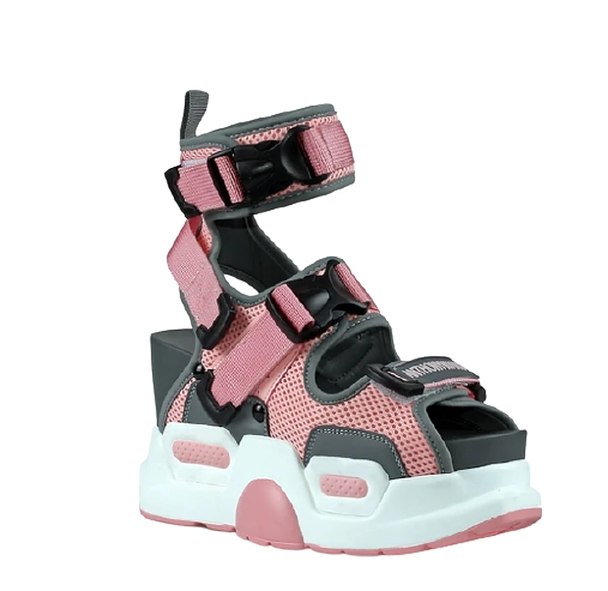 Women's Chunky Platform Wedge Strappy Sandals - Mulberry-03 | Comfortable Summer Shoes for Beach, Party & Casual Outfits