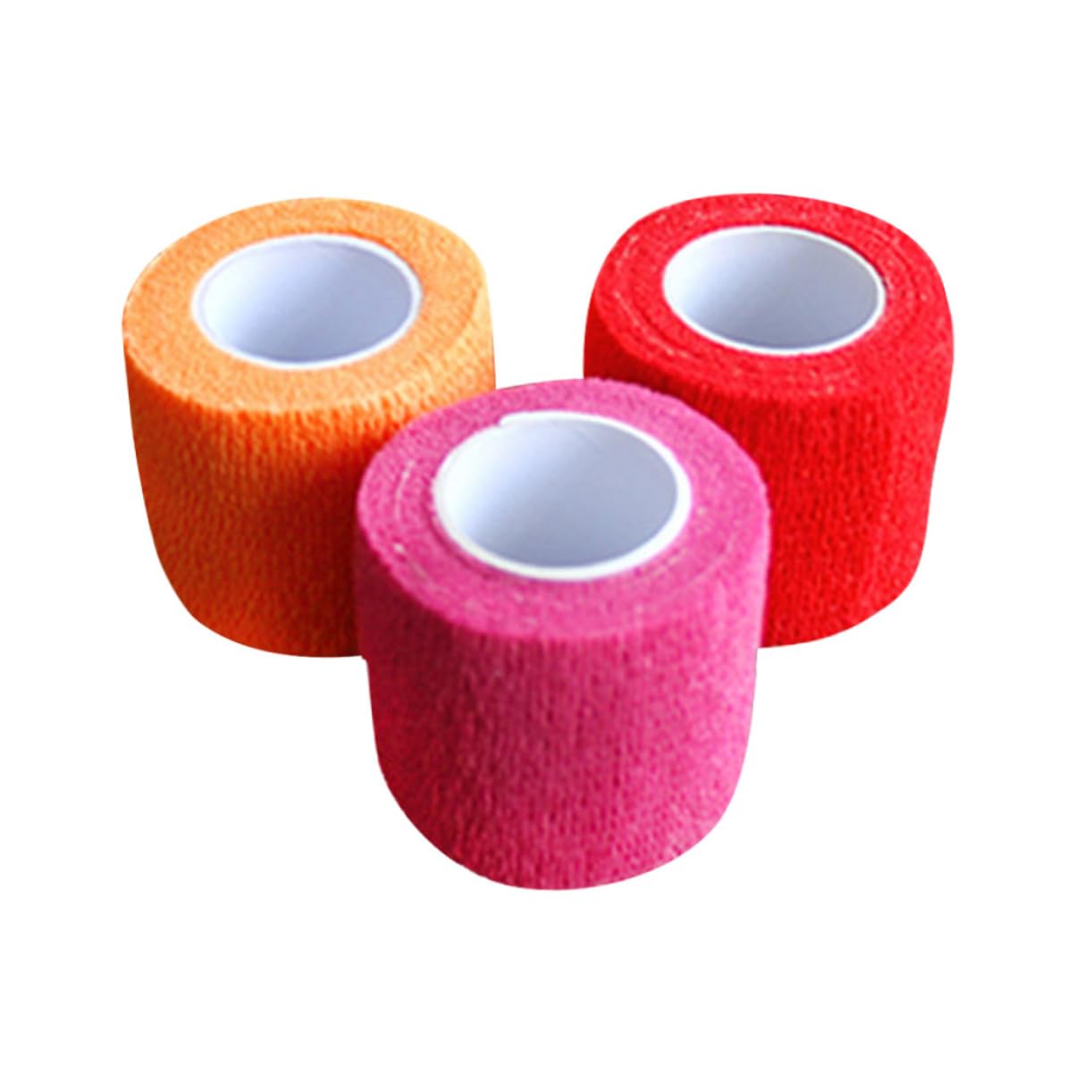 BESPORTBLE 3 Rolls Sports Tape - Athletic Kinesiology Tape for Injury Support & Pain Relief - Waterproof & Breathable for Running, Gym, Basketball & Physical Therapy