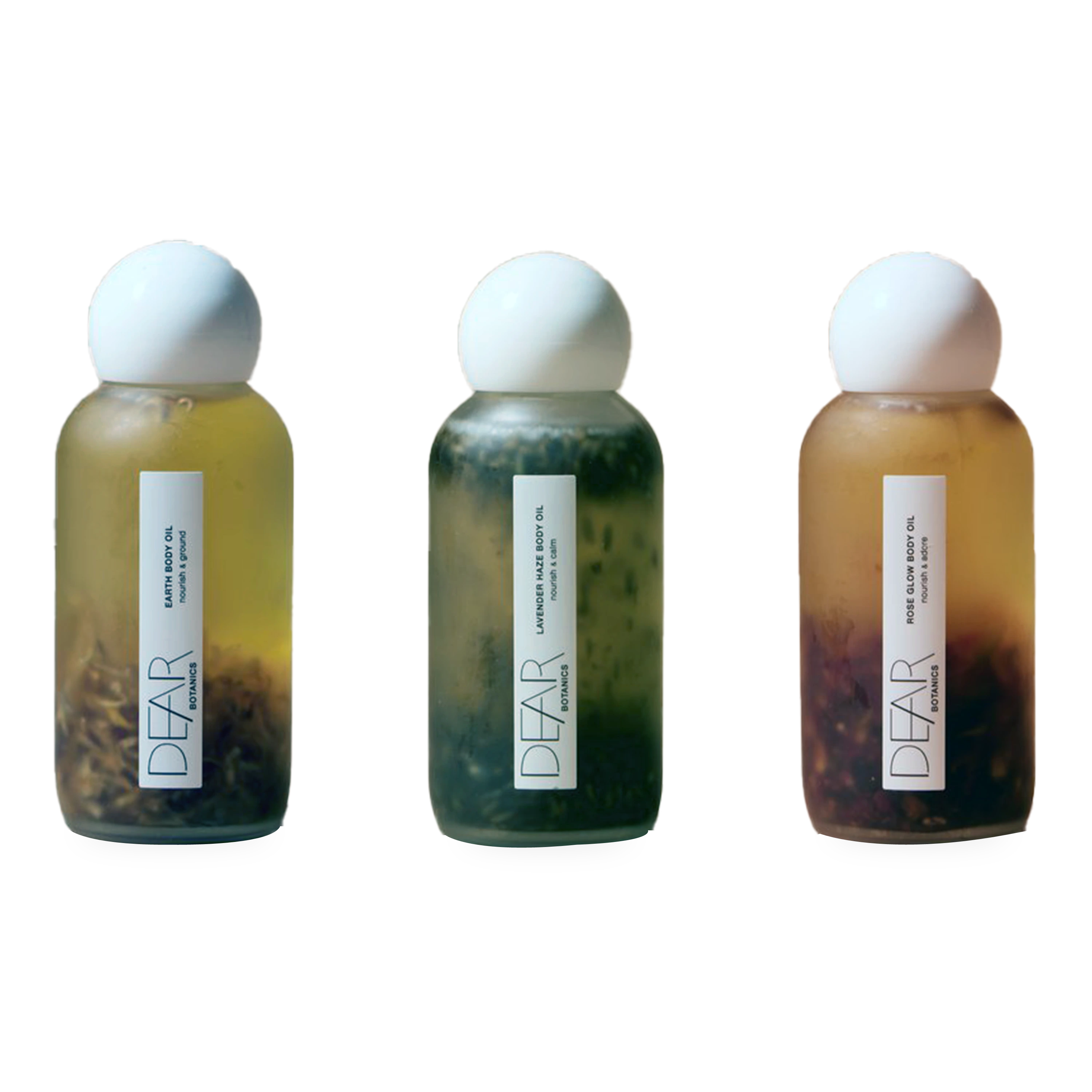 Dear Botanics Body Oil - Organic Hydrating & Nourishing Moisturizer for Dry Skin - Perfect for Massage, Spa & Daily Skincare Routine