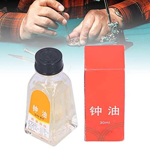 **30ml Watch Oil for Watch Repair & Maintenance - Premium Lubricant for Wristwatches & Clocks - Essential Tool for Watchmakers & DIY Enthusiasts (Home, Workshop & Professional Use)**