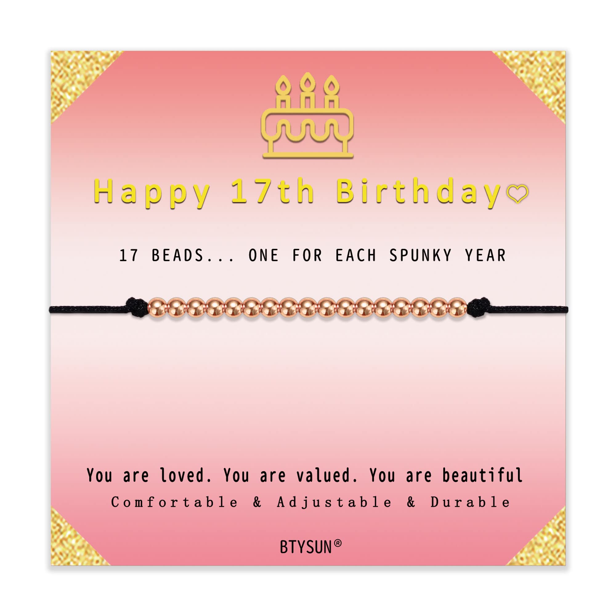Adjustable Birthday Bracelets for Women - Silver/Gold/Rose Gold Beaded Jewelry Gift for Teen Girls, Daughter, Girlfriend, Wife, Sister & Best Friend - Perfect for Birthdays, Christmas & Special Occasions - Ideal for Everyday Wear, Parties & Gift-Giving (Fits Ages 14-35)