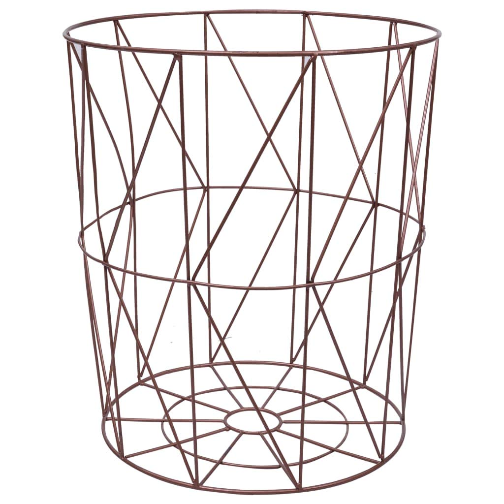 Modern Coffee Table Set of 3 - Round Copper Accent Tables for Living Room, Bedroom & Office - Center Table or Side Table for Sofa - Fast Shipping - Perfect for Small Spaces, Home Decor & Coffee Table Books Display