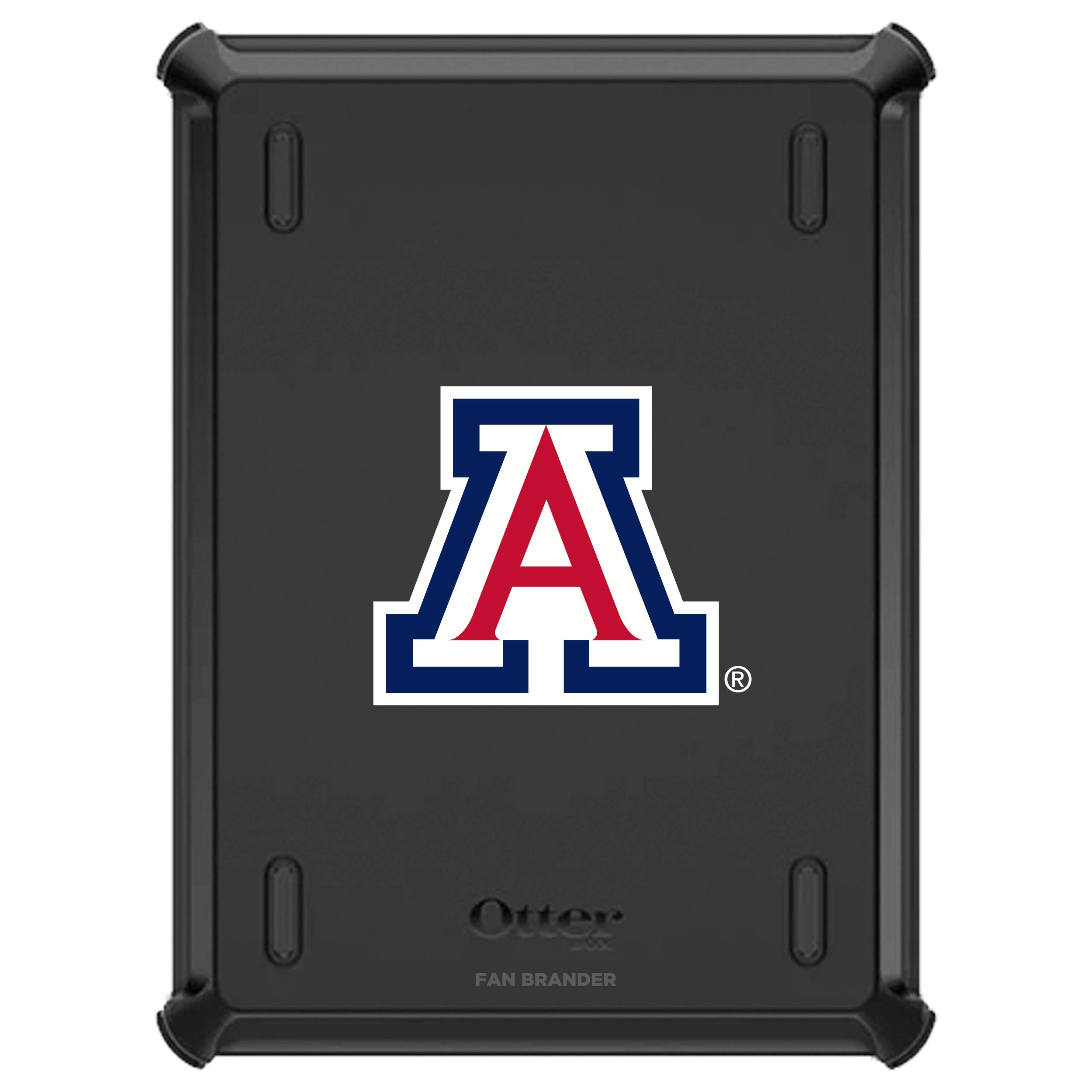 NCAA Licensed OtterBox Defender Series iPad Case - Durable Protection with Custom Fan Branding | Perfect for School, Travel & Game Day Support