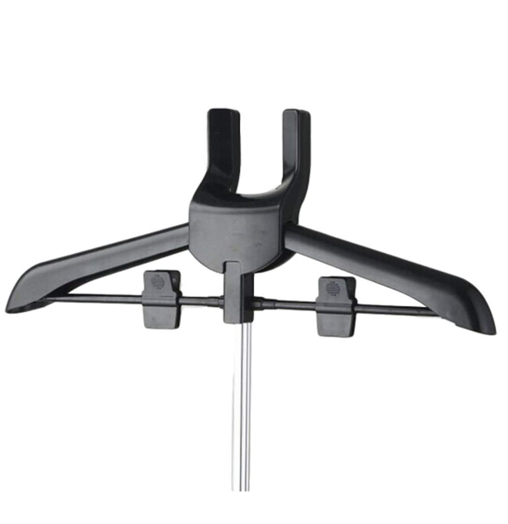 Garment Steamer Hanger - Adjustable Telescopic Folding Clothes Hanger for Pants, Shirts & Dresses | Portable Fabric Steamer Accessory | Perfect for Travel, Home & Closet Organization