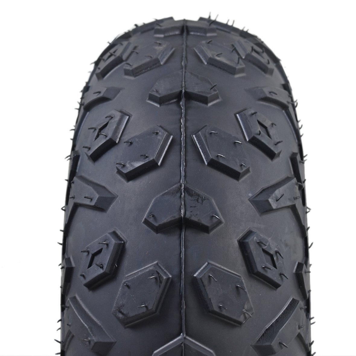 145/70-6 ATV Go Kart Quad Tires and Rims - Heavy Duty 4PR Wheels (Set of 4) for Off-Road Racing, Trail Riding & Farm Use