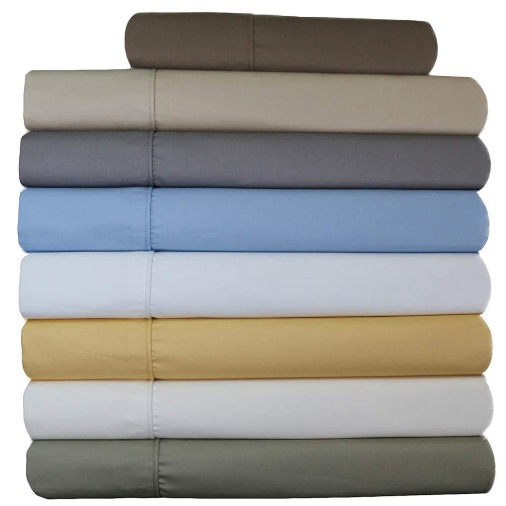 650-Thread-Count Cotton Blend California King Sheets Set - Super Deep Pocket 22