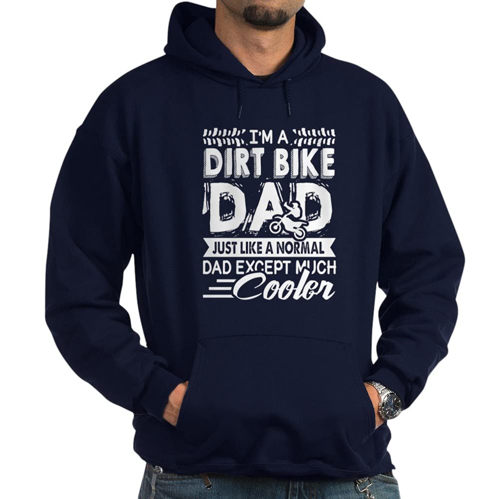Dirt Bike Dad T-Shirt & Sweatshirt - Motorcycle Riding Apparel for Fathers - Perfect for Motocross, Off-Roading & Bike Enthusiasts