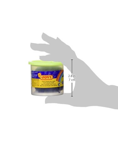 Jovi Soft Dough Modeling Clay - 5 Bottles (110g Each) Non-Toxic Play Dough for Kids, Purple Color (45006) - Perfect for Arts & Crafts, School Projects & Sensory Play