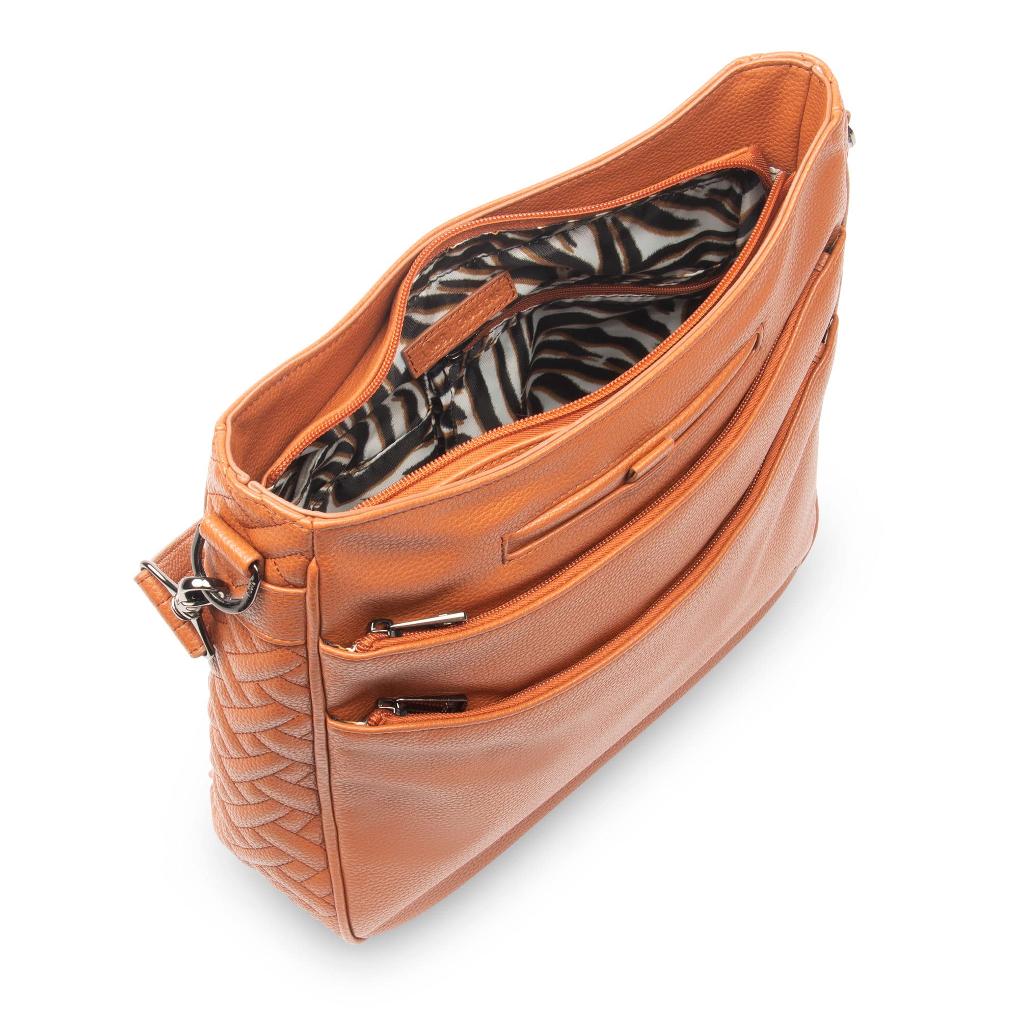 Premium Lug Cable Car VL in Copper Brown - Durable & Stylish Leather Bag for Travel, Commuting & Everyday Use