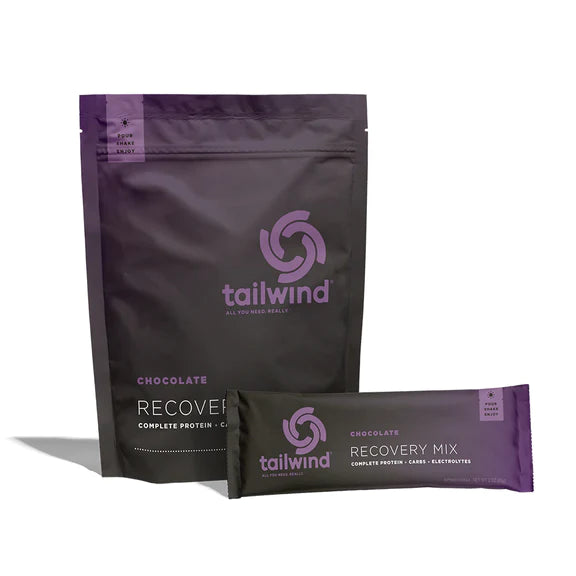 TAILWIND Recovery Fuel Chocolate - Post-Workout Energy Drink Mix for Athletes & Fitness Enthusiasts - Ideal for Cycling, Running & Endurance Training