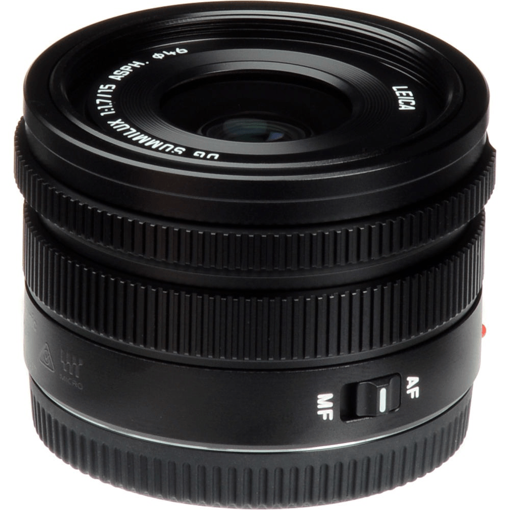 Panasonic Lumix G Leica DG Summilux 15mm f/1.7 ASPH Lens - Fast Prime Lens for Micro Four Thirds Cameras | Perfect for Portrait, Street & Low Light Photography
