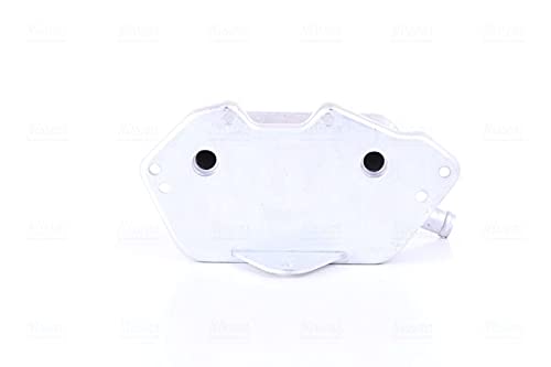 Nissens 90662 Engine Oil Cooler - High Performance Aluminum Cooler for Cars & Trucks - Perfect for Overheating Prevention & Engine Protection in Hot Climates & Heavy-Duty Use