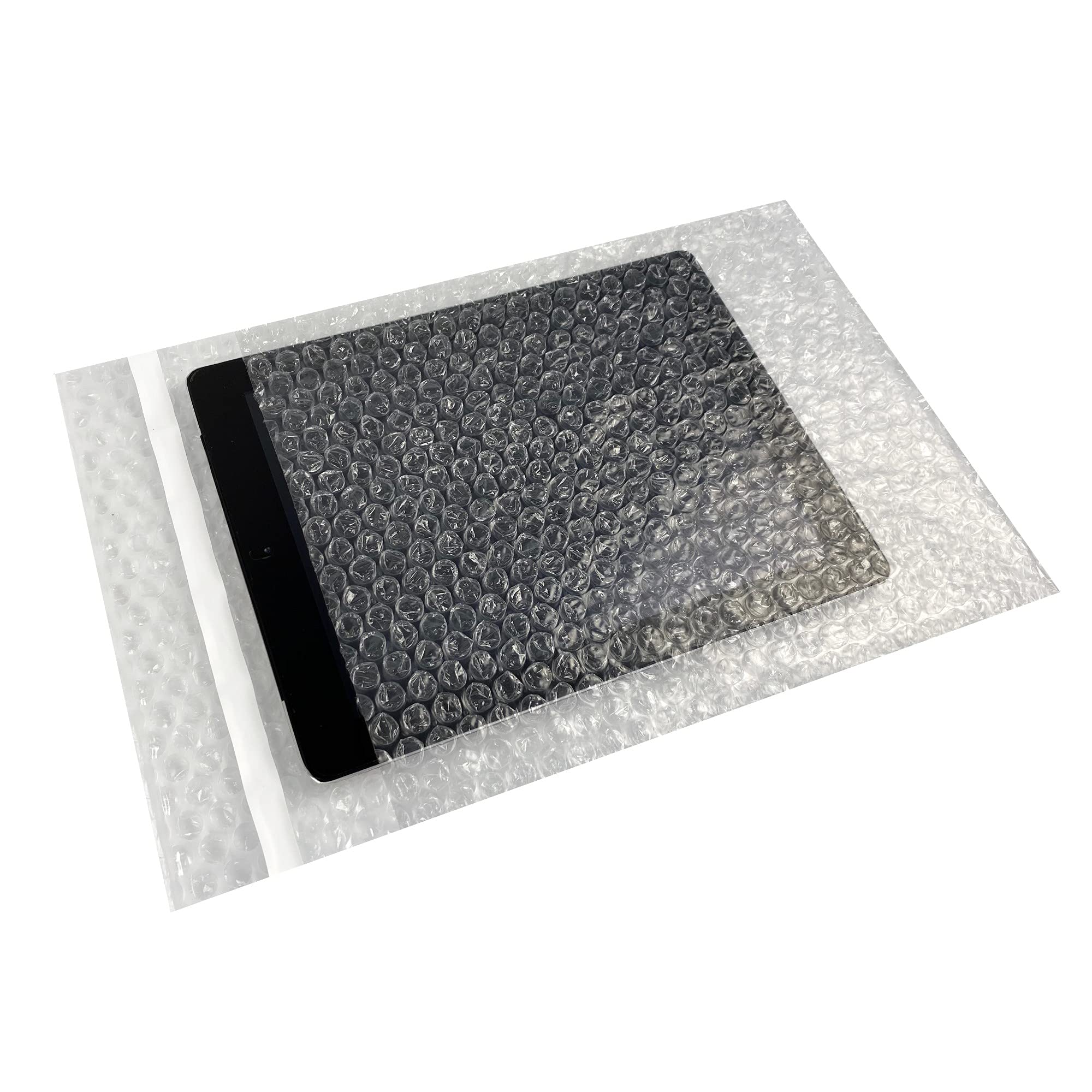 50 Pack 8x11.5 Inch Self Sealing Plastic Bags for Moving, Storage & Shipping - Durable Resealable Pouch for Packing, Organizing & Mailing (Household, Office & Business Use)