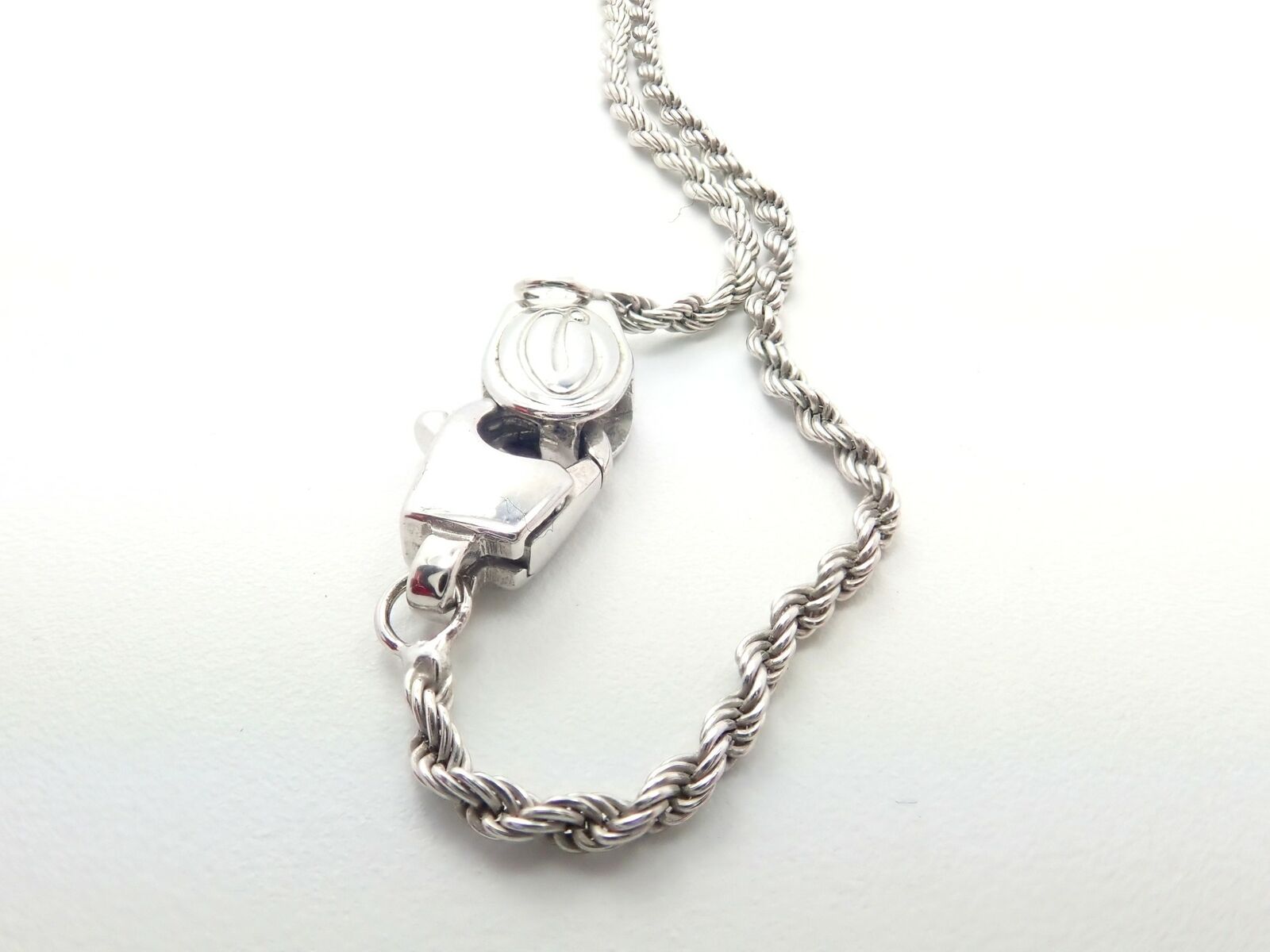 Exquisite Damiani 18K White Gold 1 Carat Diamond Moon & Stars Pendant Necklace - Perfect for Anniversary Gifts & Romantic Occasions