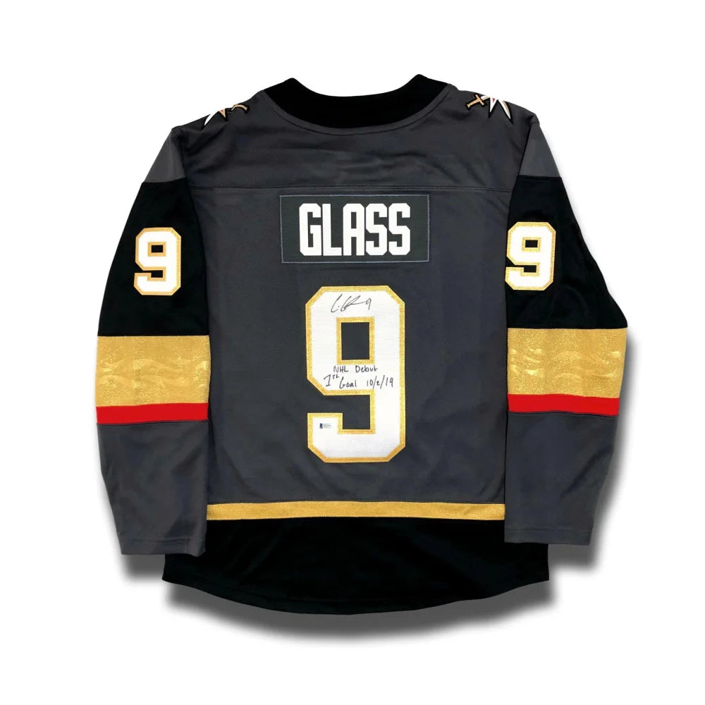 Authentic Cody Glass Signed Vegas Golden Knights Jersey - Inscribed 