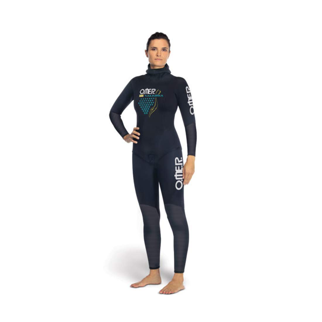 Omer 5mm Valkiria Women's Lined Freediving Wetsuit Pants - Thermal Neoprene Scuba Diving Bottom for Cold Water | Perfect for Spearfishing, Snorkeling & Underwater Photography